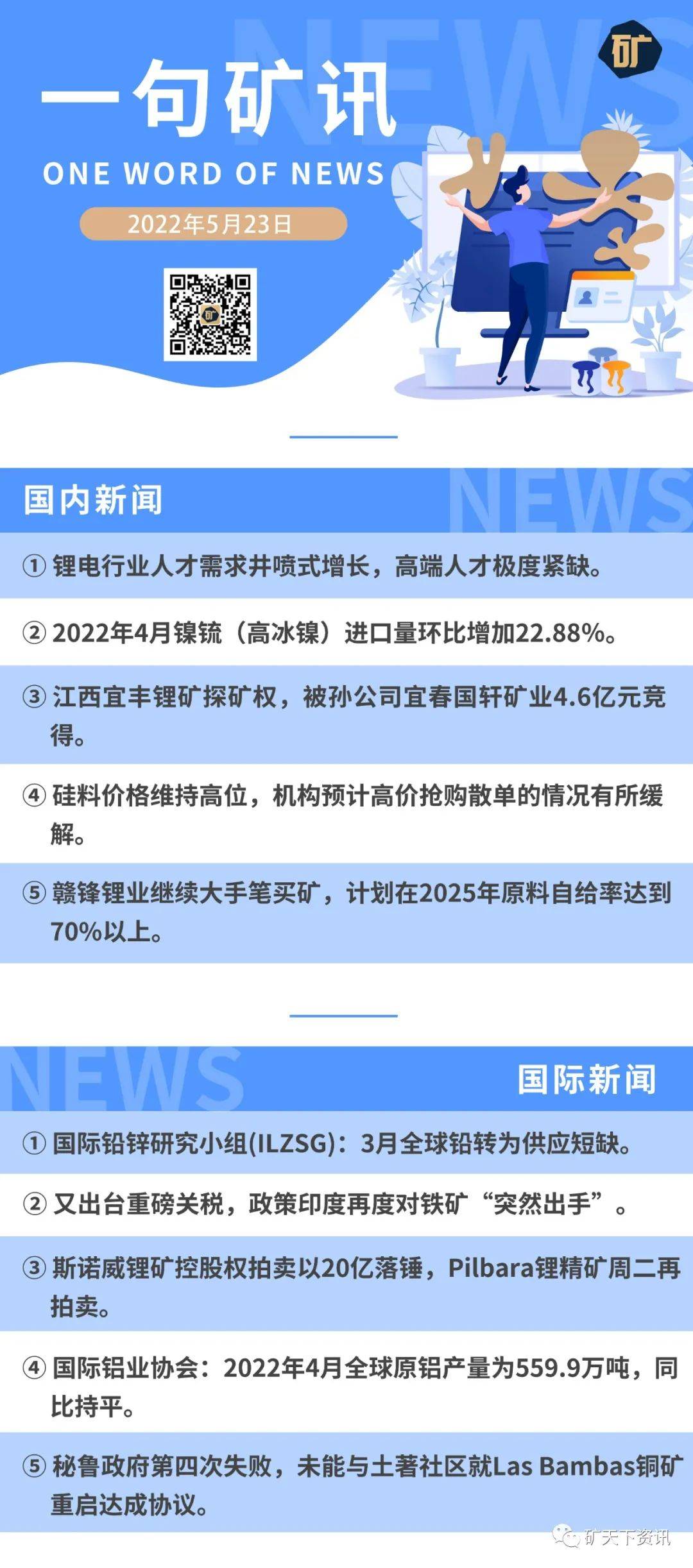 矿天下 | 国内外矿业资讯精选