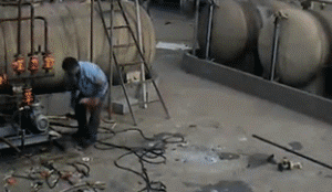 违规施工动火作业，违法！