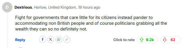 英国国防参谋长呼吁“准备牺牲儿女”，评论区大翻车